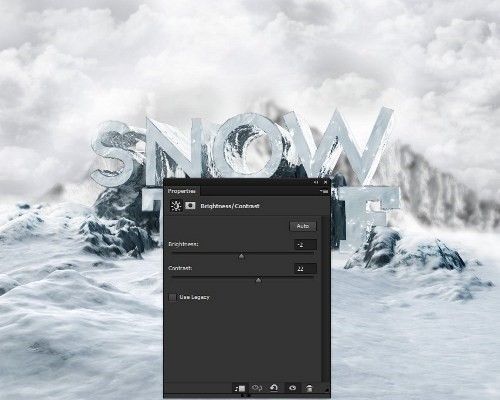 snowy 3d text tutorial psdvault 24 Create 3D Snow Text Effect Using Cinema4D and Photoshop