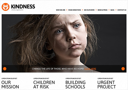 Caring for the Change: Top 20 Charity WordPress Themes