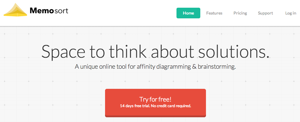 Memosort is a tool for affinity diagramming