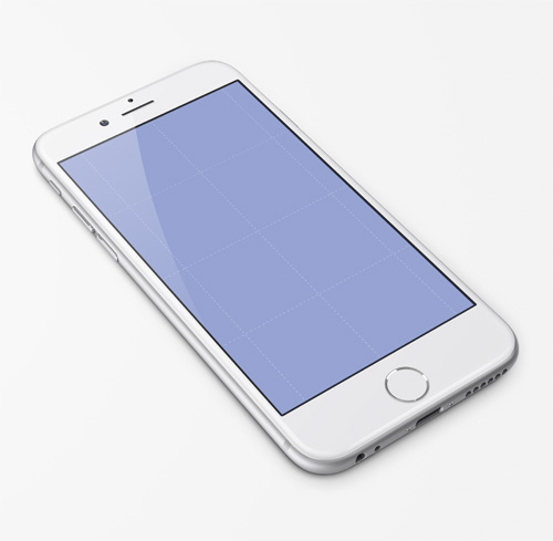 Free iPhone 6 and iPhone 6 Plus Mockup Templates (PSD, AI & Sketch) - Free Download - 34