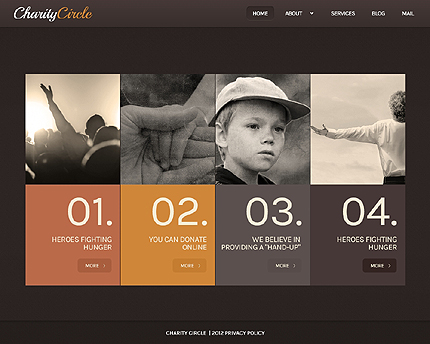 Child Charity WordPress Theme