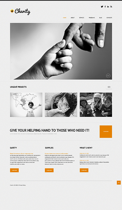 Child Charity WordPress Theme