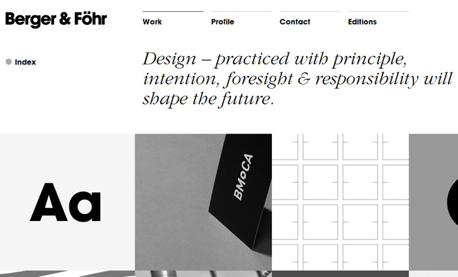berger and fohr graphic art director portfolio