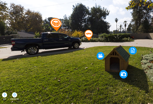 Toyota Tundra Interactive Backyard Website