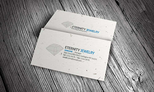 Paper Texture Business Card Template