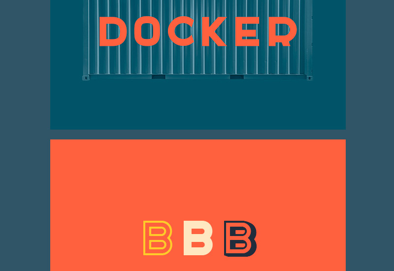 Docker free font