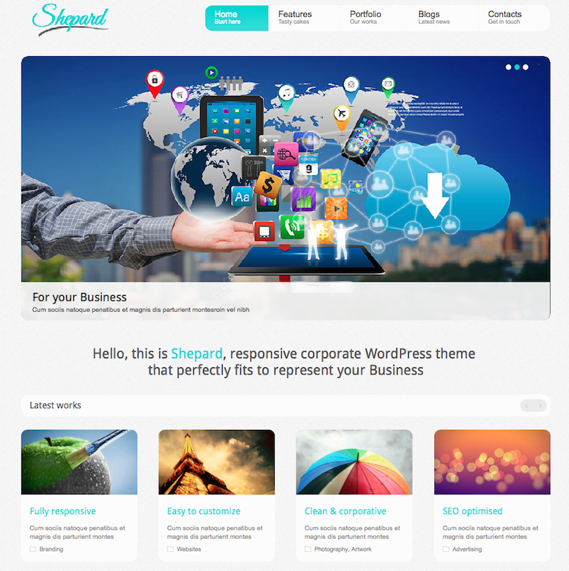 6 stunning HTML5, CSS3 and responsive website templates