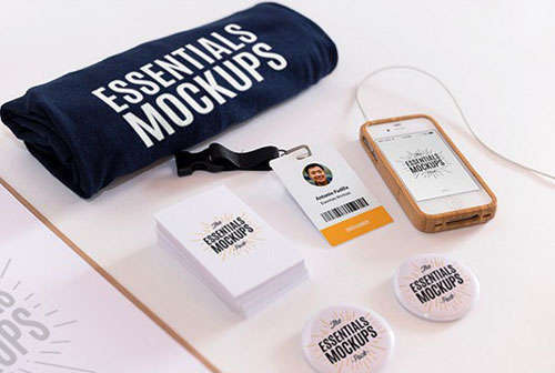 Essentials Mockups Free Set