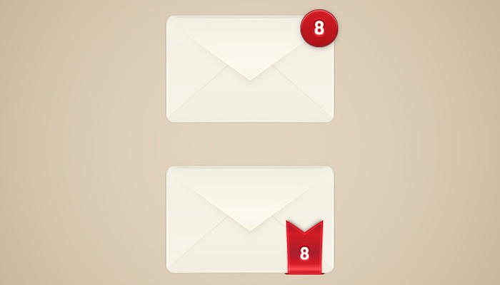 email alert box illustrator vector