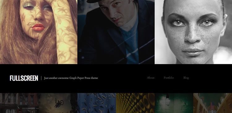 Fullscreen (One-column photography theme)