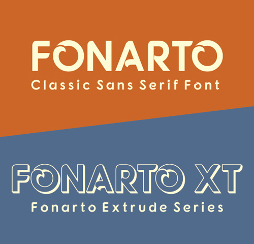 Fonarto free font