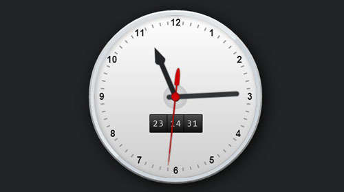 CSS3 Working Clock