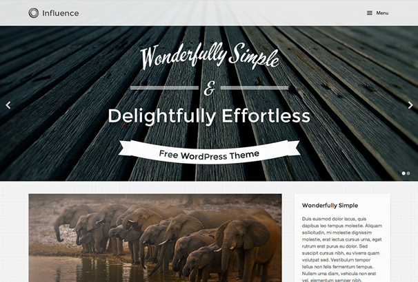 Best Free WordPress Themes October 2014