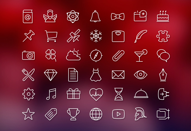 12000 free outline icons