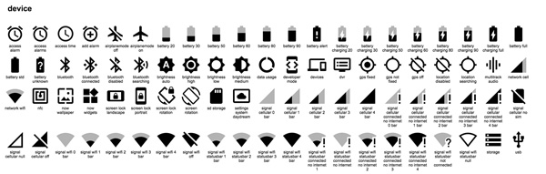 2.Material Design Icons