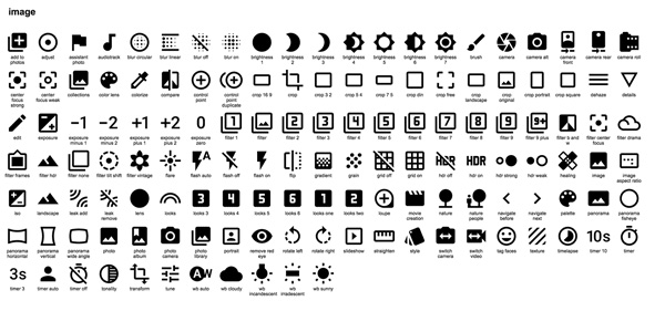 3.Material Design Icons