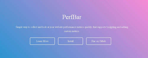 Perf Bar