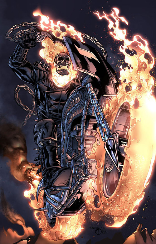 The Ghost Rider by Zaratus