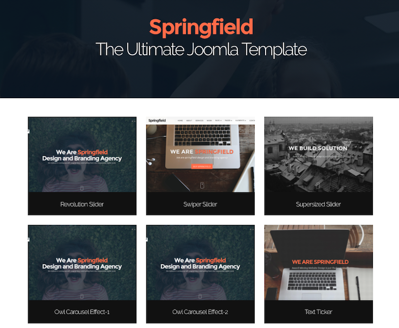 Top 10 Joomla portfolio templates for creative professionals and agencies