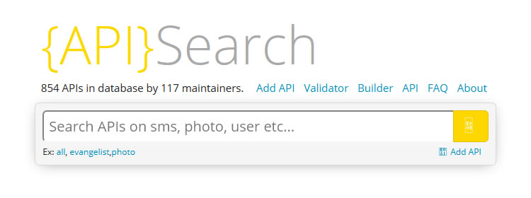 APIs.io, an experimental API search service