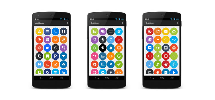 Droidicon - Over 1600 Customizable Icons for Android