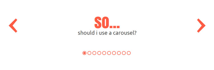 Should I Use A Carousel