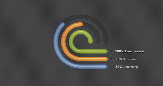 Radial Creative Diagrams PSD