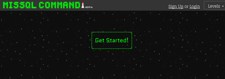 MissqlCommand - A web application designed to help you learn SQL