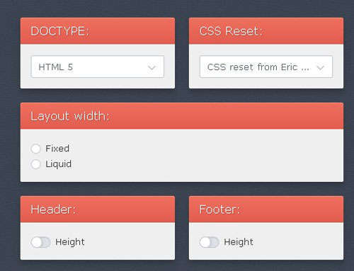 CSS Layout Generator