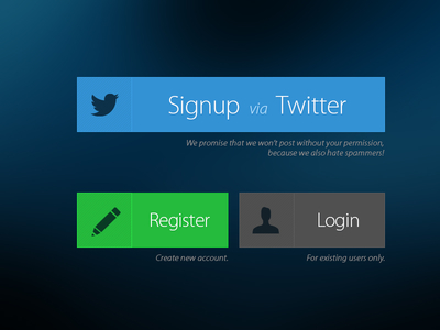 Metro Style Login Form Free PSD