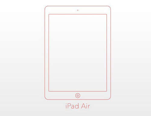 iPad Air Mockup