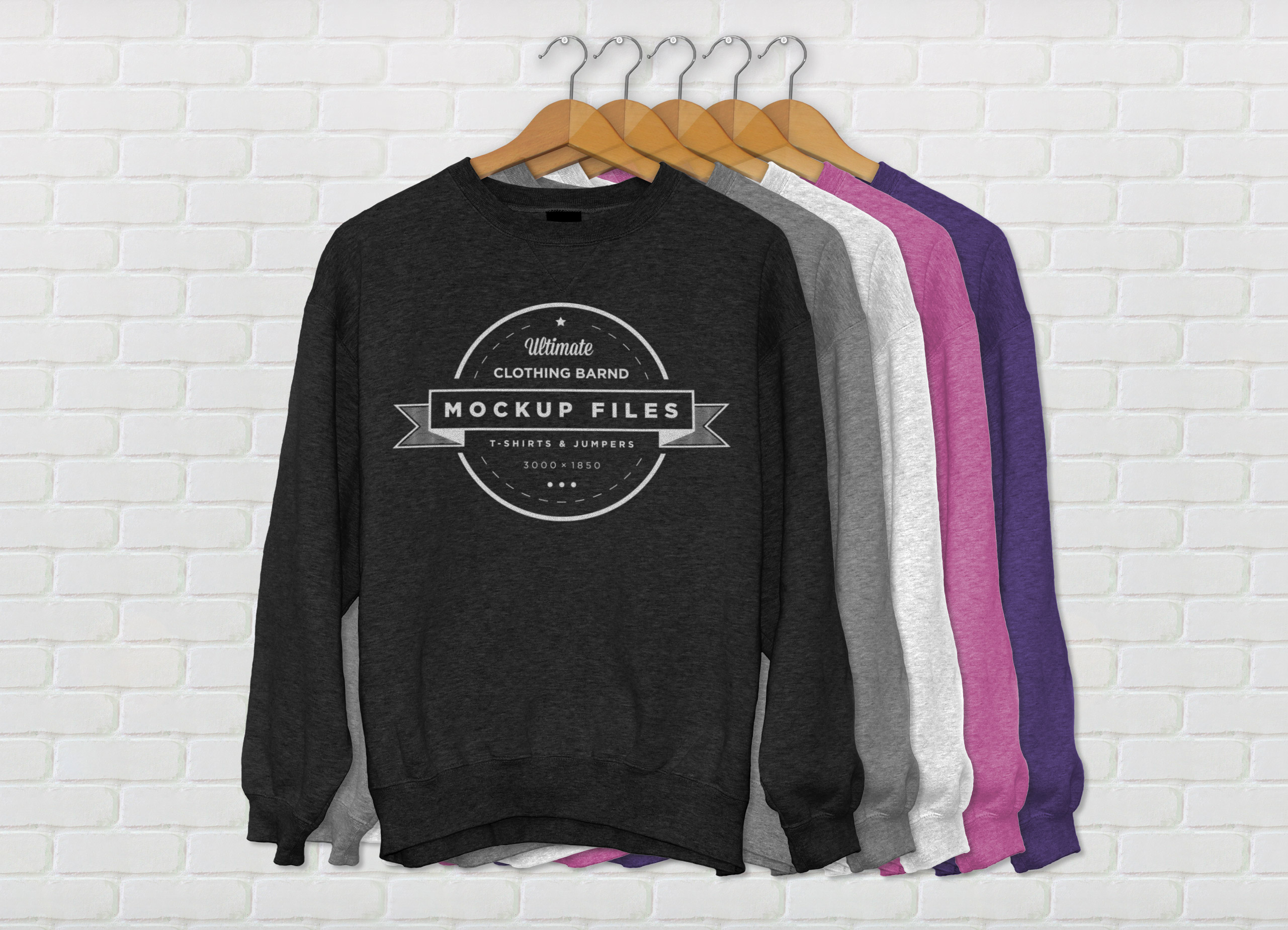 Sweater Mockup Free PSD