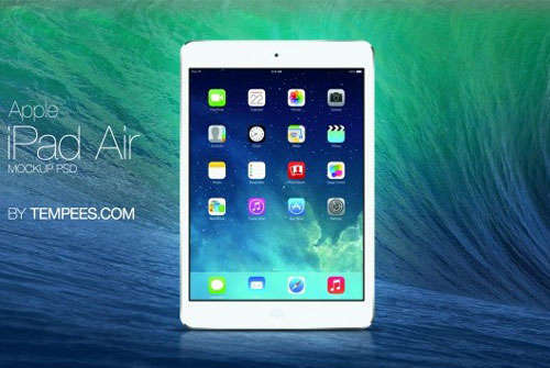 iPad Air Mockup