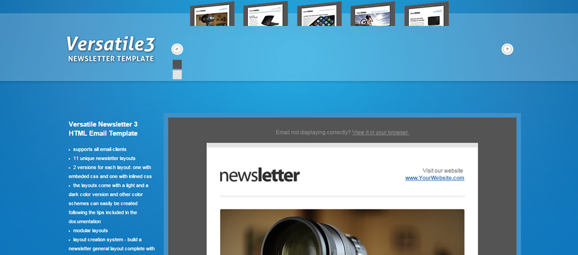 Versatile Newsletter 3 - automated layout creator!
