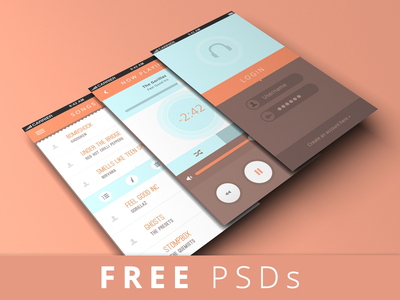 FREE PSDs - iGravity Screen Layers (Up to 4 in 1)