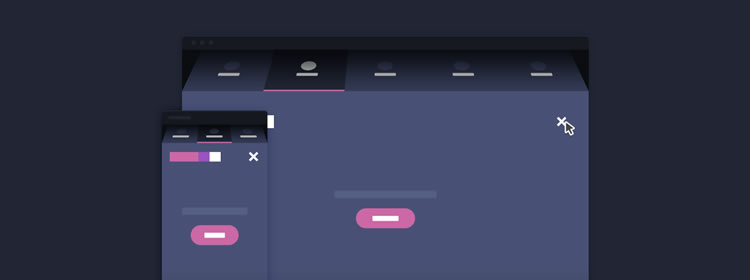 3D rotating navigation, powered by CSS transformations by CodyHouse