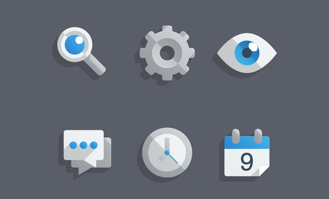 almost flat illustrator glossy icons howto