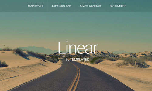 Linear HTML5 Template