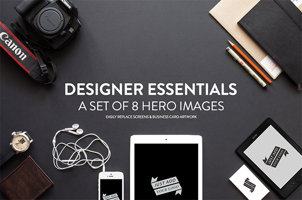 8 Designer Essentials Hero Images