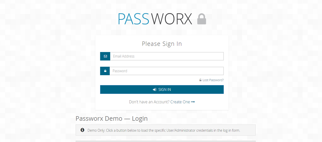 Passworx Password Locker