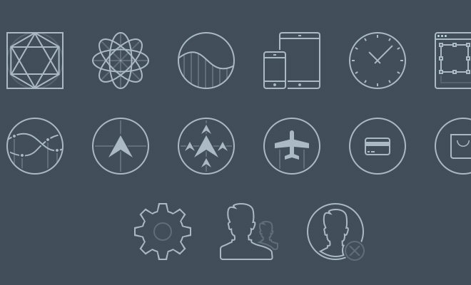 pr iconset freebie icons style