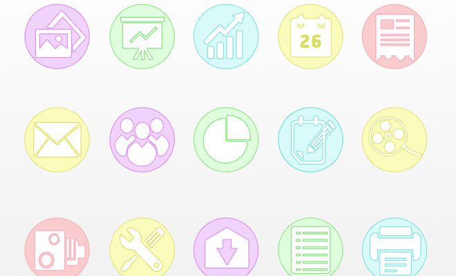 freebie business icons dribbble