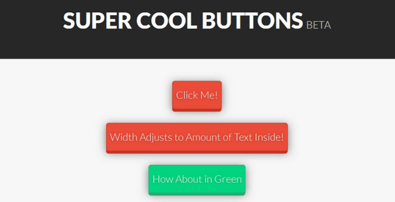 Super Cool Buttons