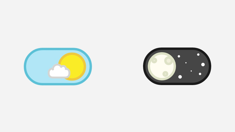 CSS Day Night Toggle Switch