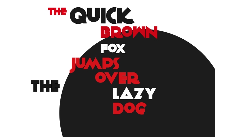 A Bundle of Eye-catching Bold Fonts