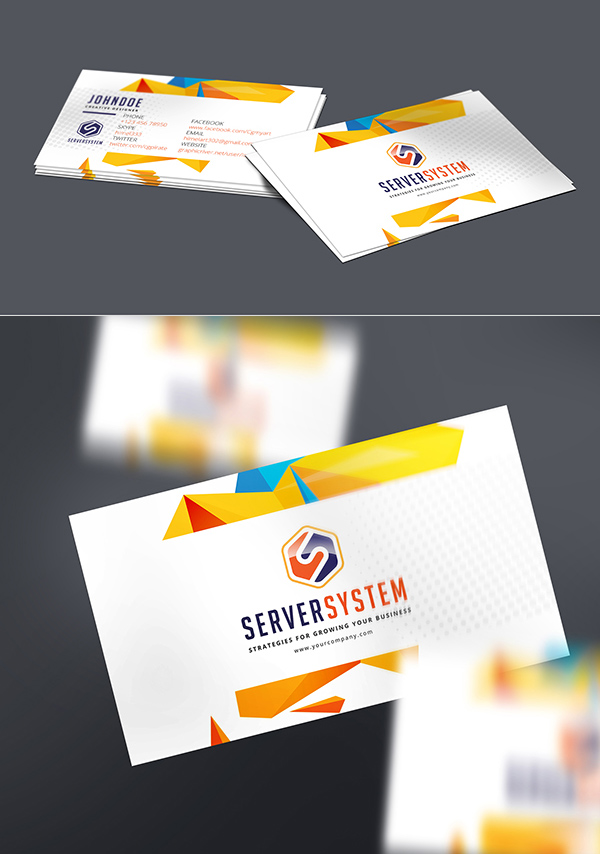 Free Busines Card Mockup