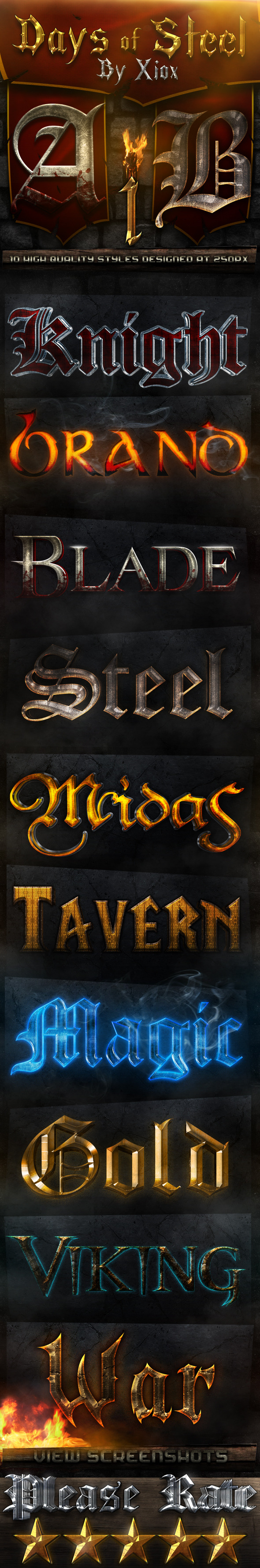 Days of Steel - Style Pack 1