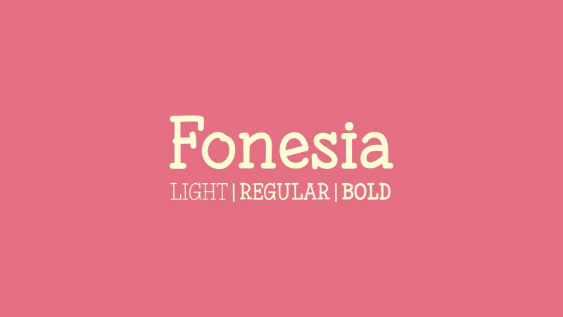 Fonesia Font