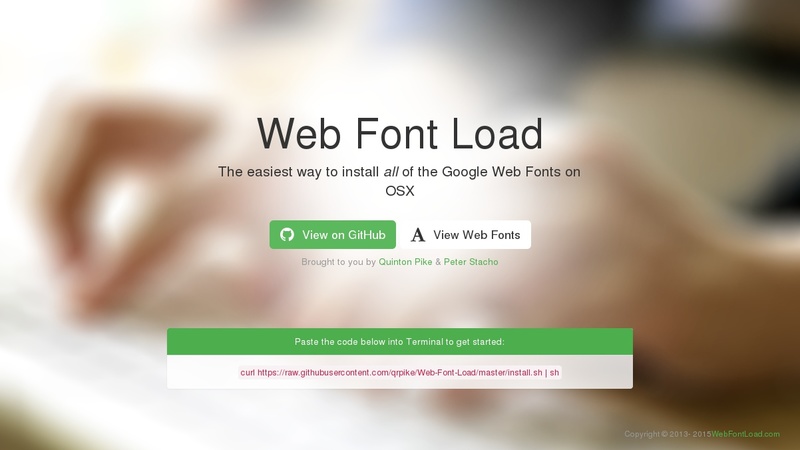 Web Font Load