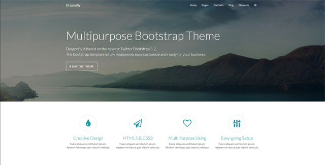 dragonfly - responsive business theme